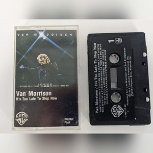 Van Morrison It's Too Late to Stop Now Cassette